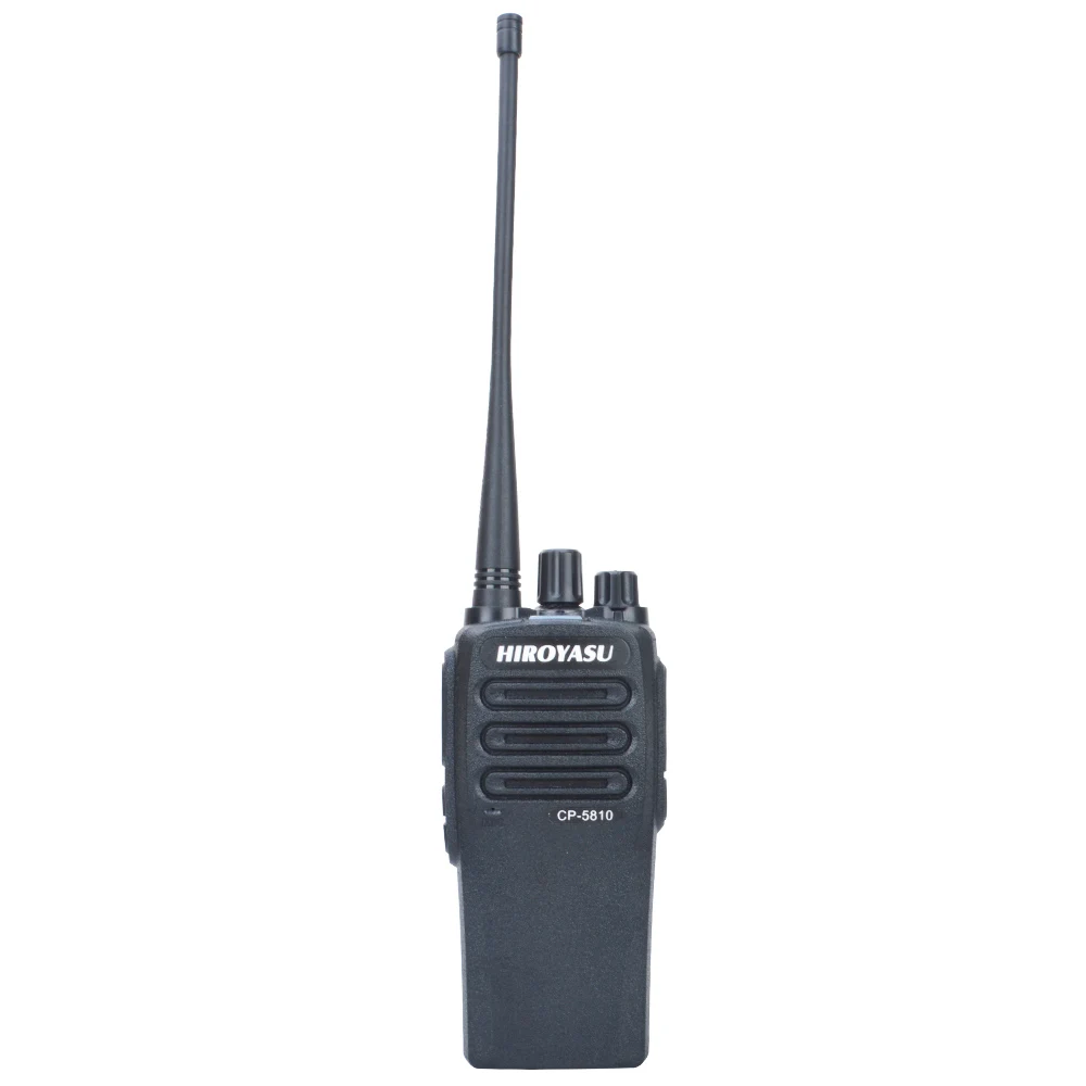 

Hiroyasu CP-5810 UHF 400-520MHz 7W 16Ch VOX FM Analog Commercial Walkie Talkie with 2200mAh Type-C High Capacity Battery