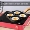 Non-stick 4 Hole Frying Pan for Omelet, Pancake, Steak, Egg, Ham - Kitchen Cookware 2