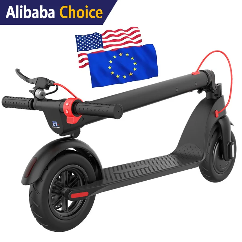 Cheap Price Electro Kick Electric Step Scooter Self Balancing Two Wheel Shock Absorption 36V 350W Electric Scooter for Adult Kid 2