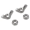 Water Tank Screws Tank Bolt Toilet Bolts WC Cistern Close Coupling Fixing Fitting Pan Rubber Sealing Kit Silver 2