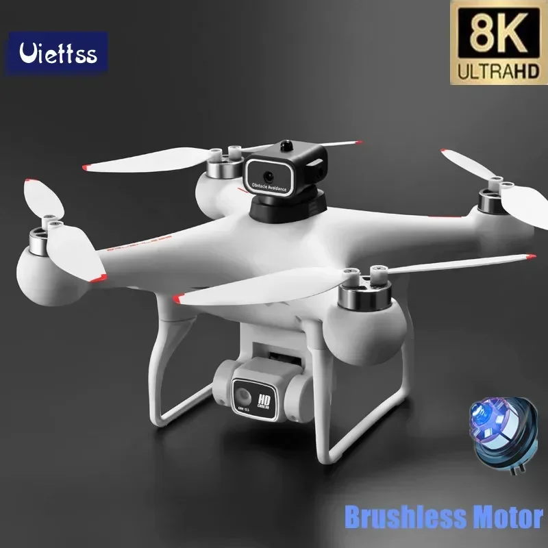 

360° Obstacle Avoidance RC Quadcopter Mini Dron Toy Professional Drone Brushless Motor S116 MAX 8K WIFI FPV Camera