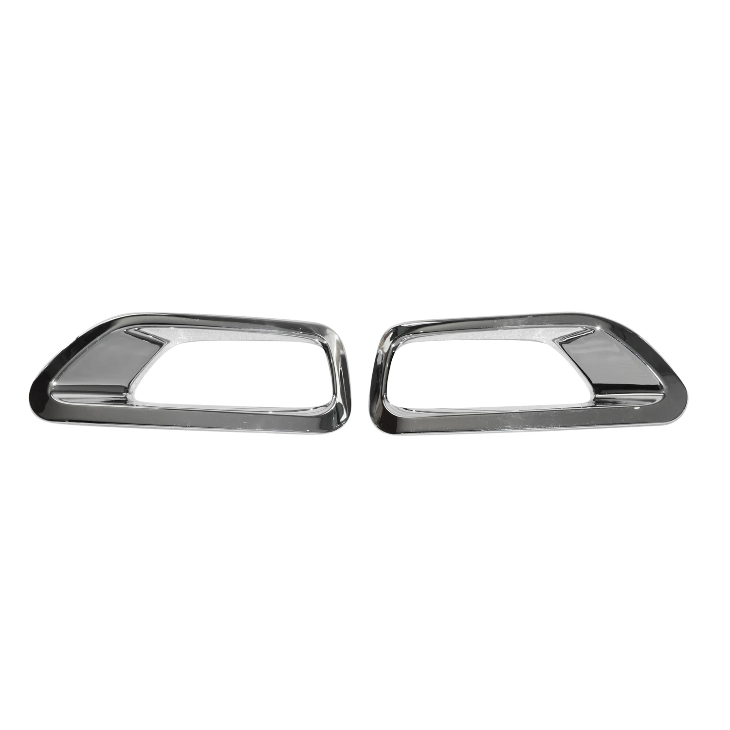 Chrome Rear Fog Light Cover Tail Lamp Trim Rim For Jeep Compass 2011 2012 2013 2014 2015