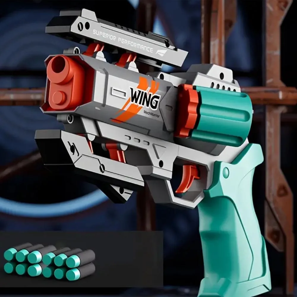 Pistol Toy Gun With Soft Bullets Shell Ejection Revolver Toy Guns For Kids Age 5+ Toy Gun Shopify Ebay Dropshiping 3