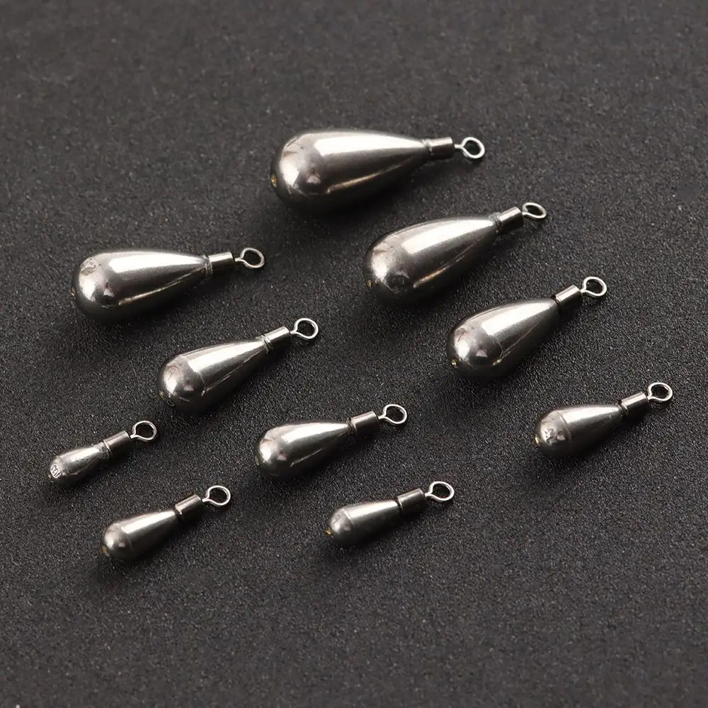 0.9g-14g Fishing Tungsten Fall Sinkers Fishing Weights Sinkers For Bass  Fishing Hook Connector Line Sinkers Tackle Accessories - AliExpress