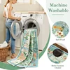Fashion Living Room Carpet Retro Floral Luxury Bedroom Plush Rug Machine Washable Non-slip Sofa Coffee Table Mat Ковер Tapete 러그 6