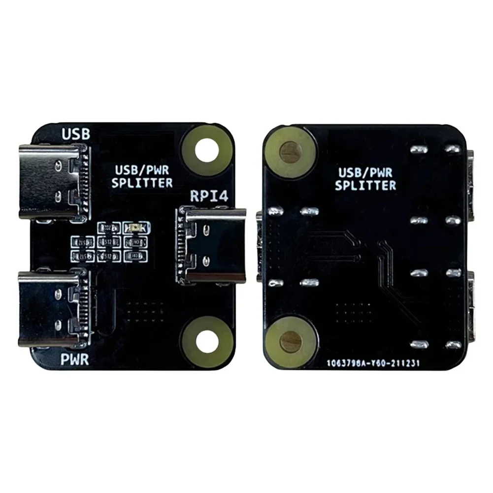 مقسم طاقة واجهة من النوع C ، مناسب للتوت Pi 4 ، وح...