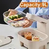 Joyoung Electric Steamer 9L Double Layers Multi Cooker Egg Meat Fish Vegetable Steaming 12H Reservation For Kitchen DZ90F-GZ512 2