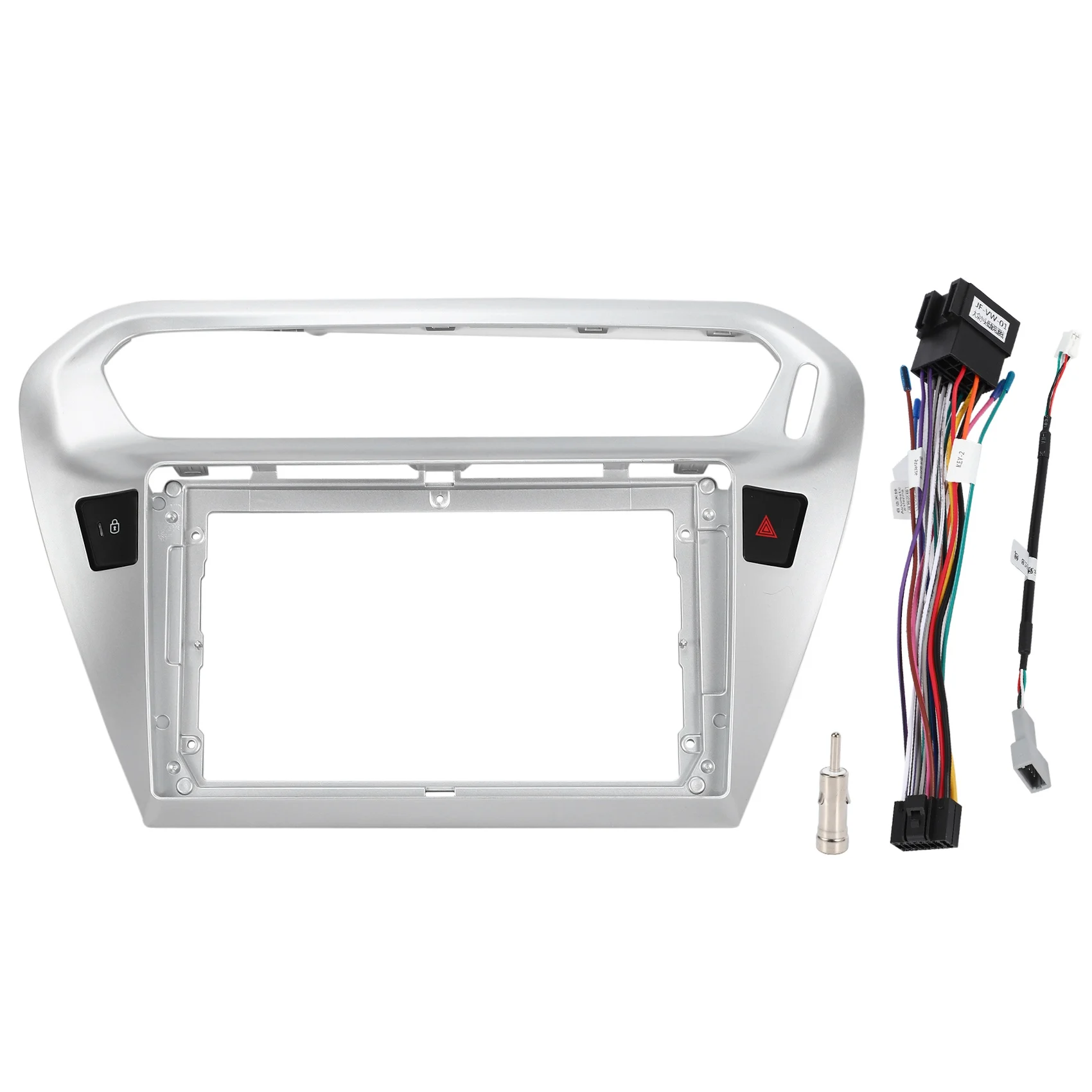 

Автомобильная панель 2Din для PEUGEOT 301 2014-2018, монтажная панель, рамка DVD для Citroen SLYSEE 2014-2018