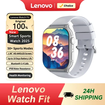 Nuovo Smartwatch Lenovo per Android con Chiamata Bluetooth, Impermeabile IP68, 100+ Modalità Sportive, Monitoraggio Frequenza Cardiaca