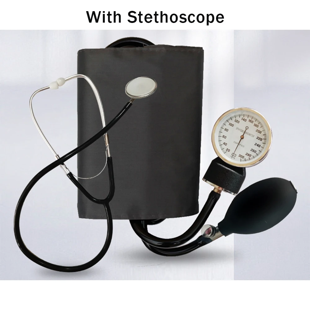 Professional Manual Blood Pressure Cuff Paramed Comfort Black