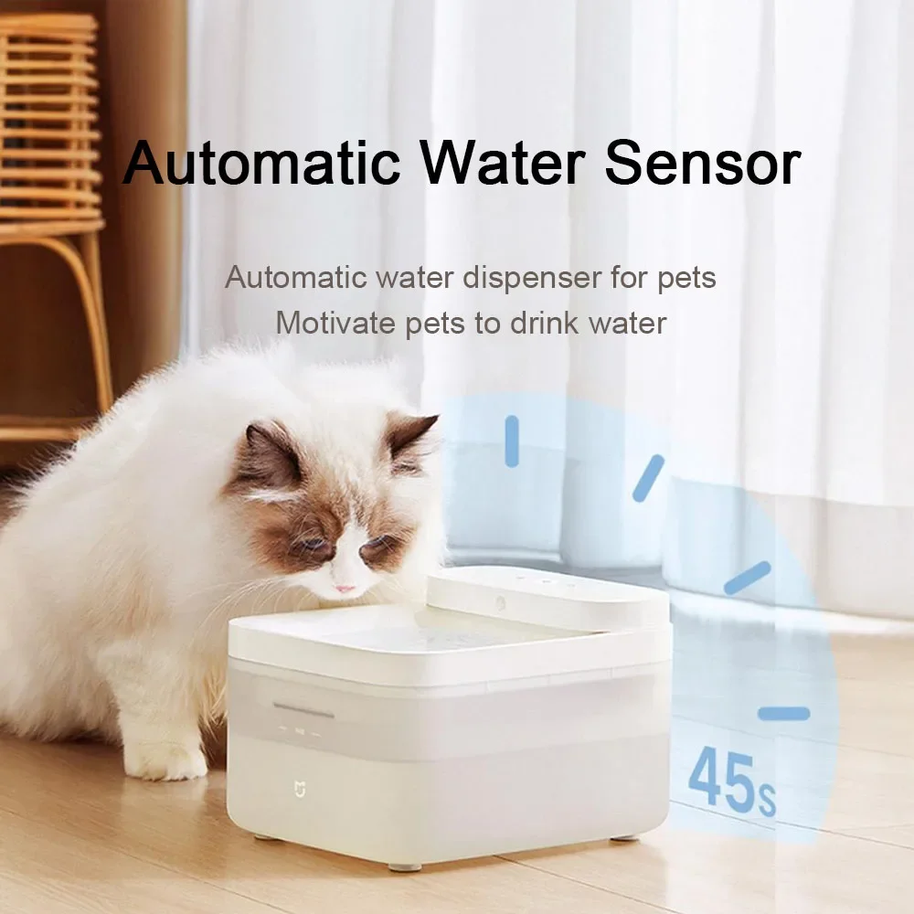 Xiaomi Mijia Wireless Smart Pet Water Dispenser Filter Set Automatic Fountain Water Dispenser Sterilization Filter Set No Box smart pet water dispenser