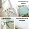 42X40CM Large Chair Cushion With Ties Ultra Soft Warm Seat Cushion For Office Car Soft Comfortable Square Seat Cushion Textile 5