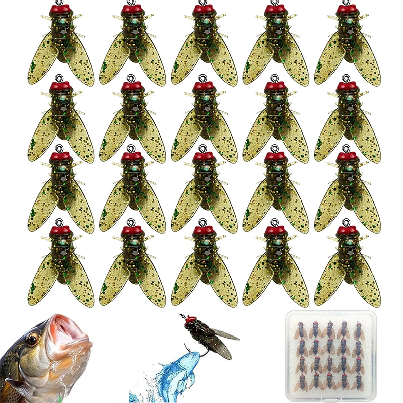 

Bionic приманка для ловли нахлыстом 20 шт. новые искусственные рыболовные снасти для ловли лосося и форели