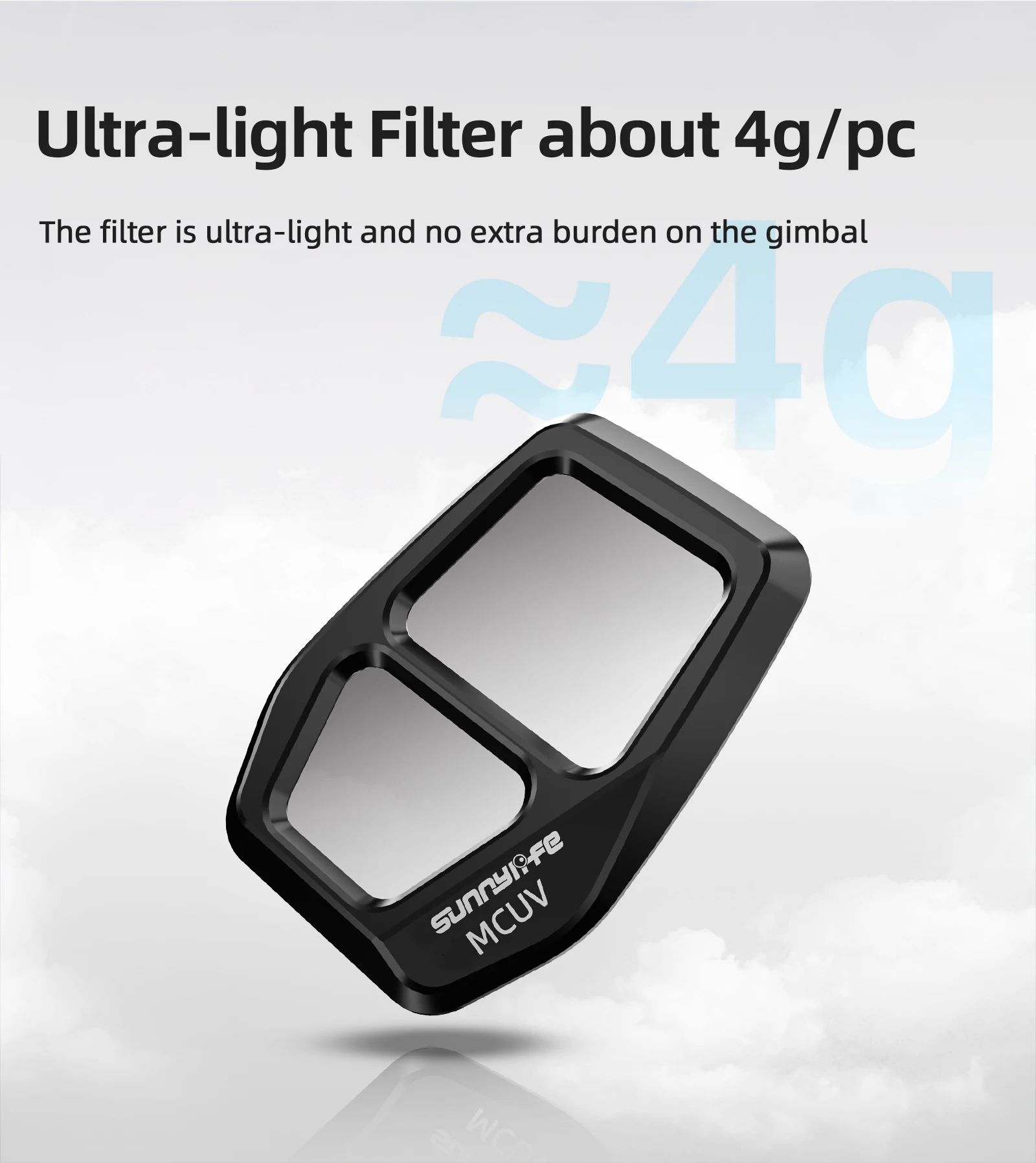 Description Picture 5 of itemLens Filter For DJI AIR 3S Gimbal Camera Protector Aluminium Alloy Frame Adjustable MCUV/CPL/ND8/16/32/64PL Cover Accessories