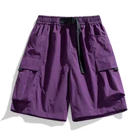 Fashion, tooling purple shorts men's summer, casual five-point pants JDFS-DK-26K-006 1