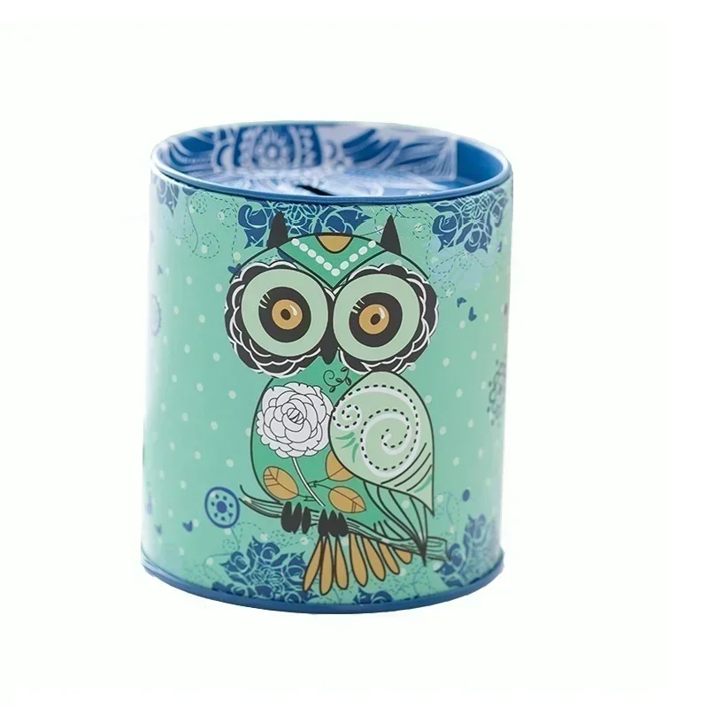 Brand New Metal Piggy Bank Coin Box Jewelry Storage Mini Tin Gift Cute Organizer Savings Home Accessories Living Room Decoration