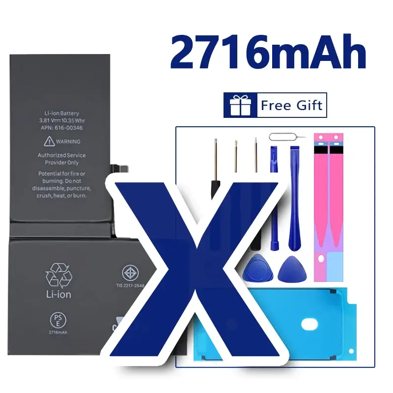High Quality 0 Cycles Battery For iPhone SE 2 4 4S 5 5S 5C 6 6S 7 8 Plus X XR XS 11 Pro Max 7P For  iPhone7 iPhonese 6splus - Image 9