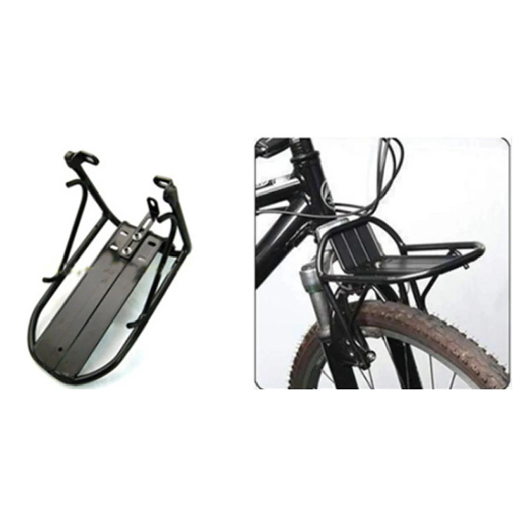 Mountain Bike Front Fork Luggage Rack Aluminum Alloy Baggage Bicycles