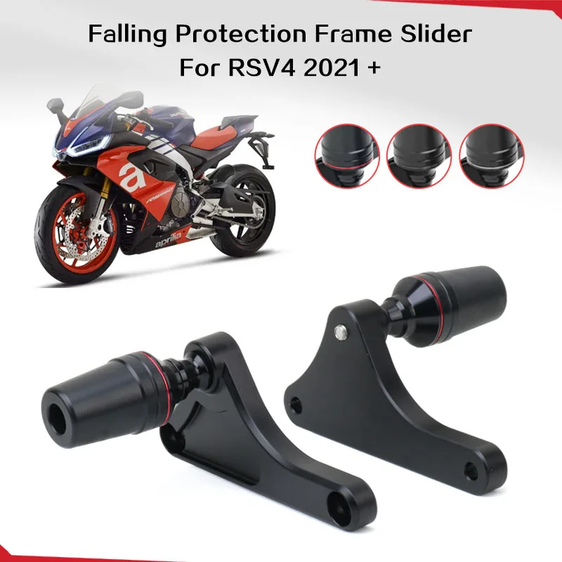 

For Aprilia RSV4 RR RSV4 RF 2021-2023 Motorcycle CNC Falling Protection Frame Slider Fairing Guard Crash Pad Protector