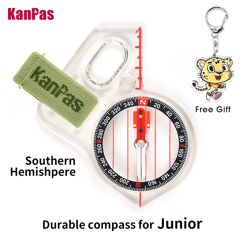 

Kanpas Southern Hemishpere Thumb orienteering compass /Junior thumb compass/ MA-41-F