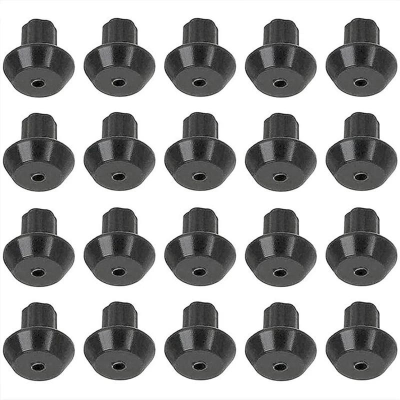 Rubber Grate Feet 48 Pcs Rubber Foot Replacements Compatible with GE WB2K101 Gas Range Burner Grate Replace WB02T10461 gas stove parts