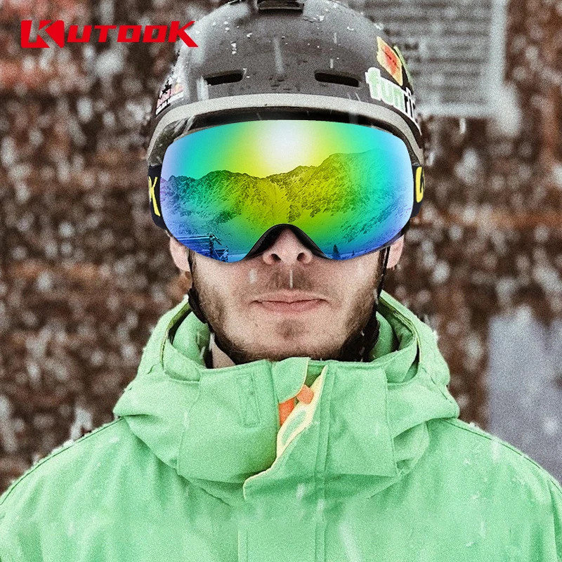 KUTOOKSkiingGoggleswithDoubleLayersUVProofLensAntiFog