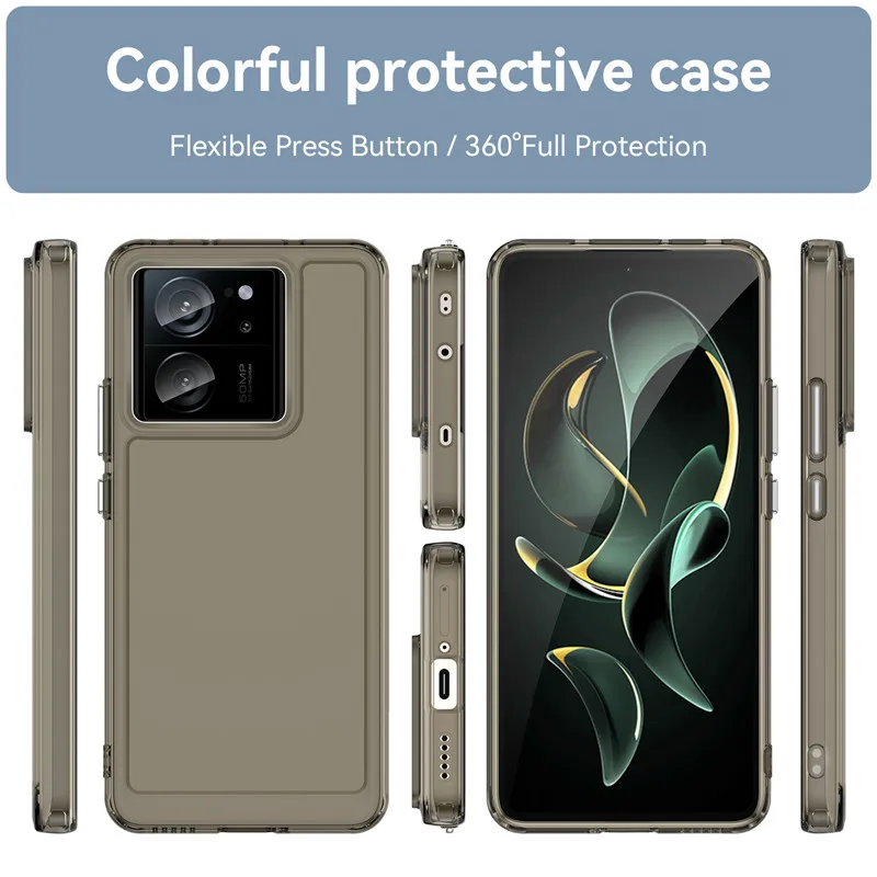 Xiaomi 13T Pro funda, Mi-13T 13Pro 13Lite funda Mi 13 T Pro fundas  antigólpe de silicona carcasa Mi 13 Xiaomi 13 Lite case Mi13T Pro funda -  AliExpress