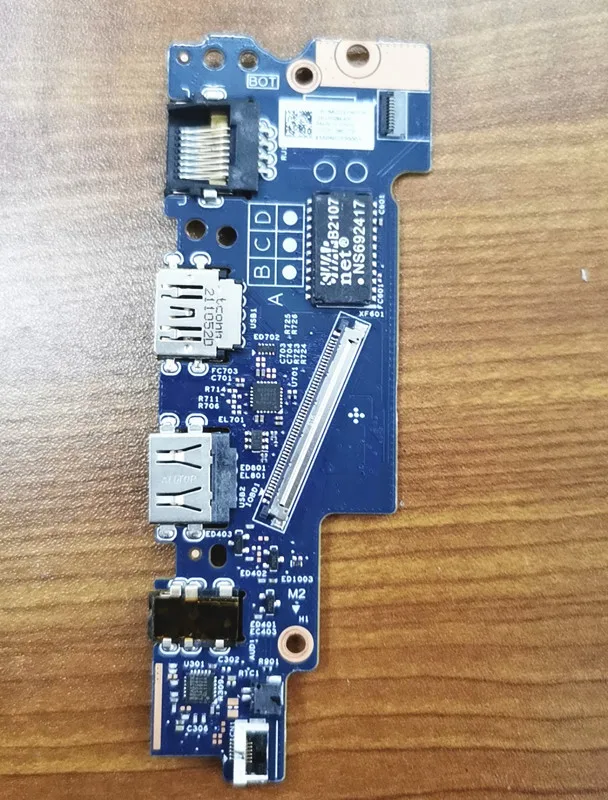 

Original 0MCCDH For Dell Latitude 3520 E3520 Power Button Board USB SD Card Reader Board MCCDH Test Good Free Shipping