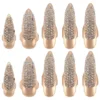 10pcs 3 Sizes Gothic Punk Style False Nail Claw Paw Finger Rings Cosplay Decoration (Golden) Claw ring 1