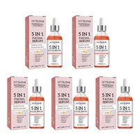 Jaysuing 5 In 1 Hyaluronic Acid Face Serum 30ml Moisturizing Vitamin C Collagen Lightning Facial Serum Shrink Pores Skin Care 1
