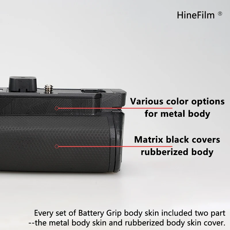 Olympus Battery Grip Protector Sticker Premium Skin Decal Wrap Film Apto para Olympus E-m1 Mark E-m1 Mark Hld-9 Hld10 - Image 5