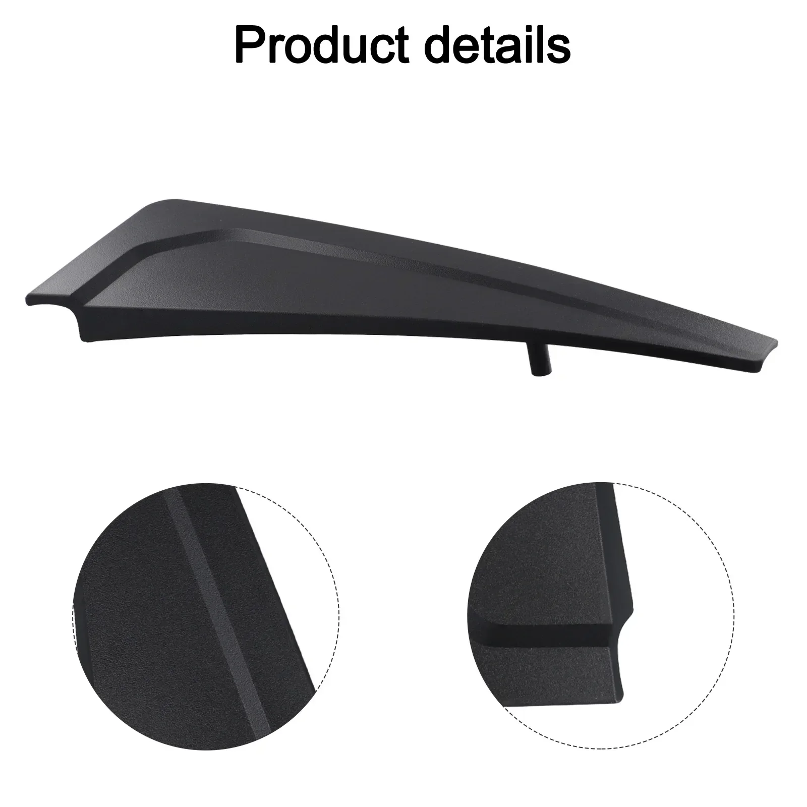 2pcs Car Triangular Window Cover Left & Right Side Trim Molding #96585538, 96585539 For Chevrolet For Aveo 2004-2011