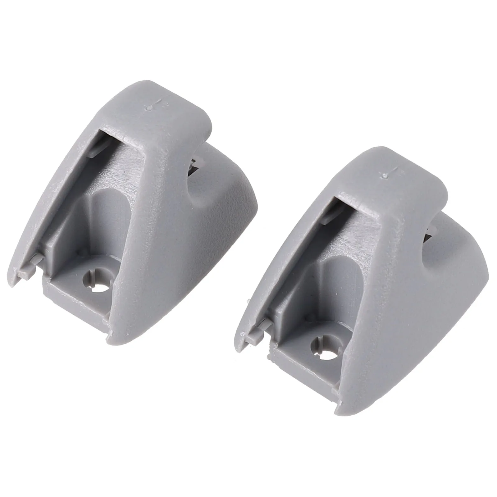

2Pcs Car Sun Visor Clip Gray ABS Interior Hanger Hook Clip Bracket 8U0857562A Brand New And High Quality