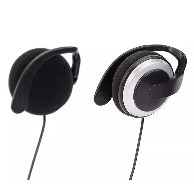 Wired Headphones Stereo Over-ear Headset Driver Monitoring Music Phone PC Bass High Quality Adjustable For Office School Ring up