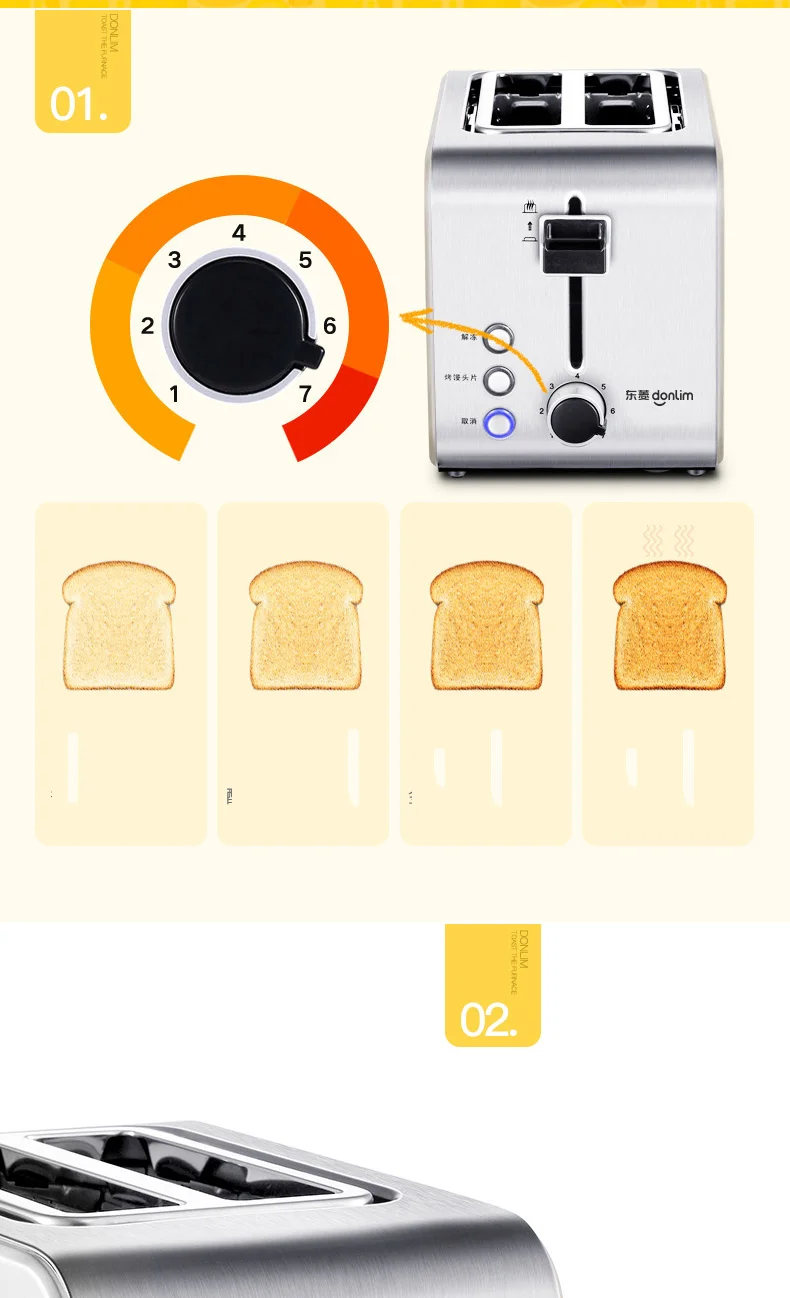 Double Sided Toast Heating Mechanism