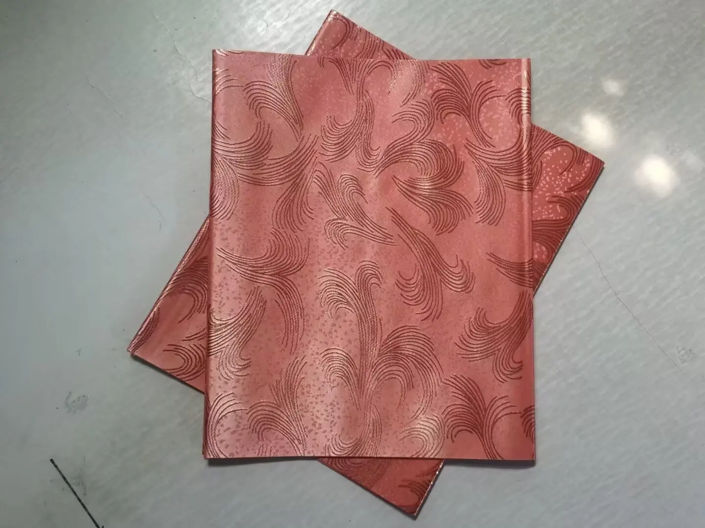 

Peach Wholesale Price Best Quality African Headtie Style Gele Sego 2023 Sego Hair Tie And Wrapper For Nigerian Original Clothes