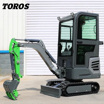 Darmowa wysyłka kompaktowa Mini koparka Mini-koparka hydrauliczna 1.2 Ton z chińską mikro koparką EPA/CE/EURO 5