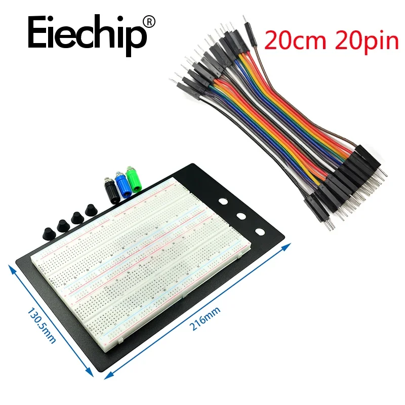 ZY-204 Solderless Breadboard Protoboard SYB-1660 4 Bus Test