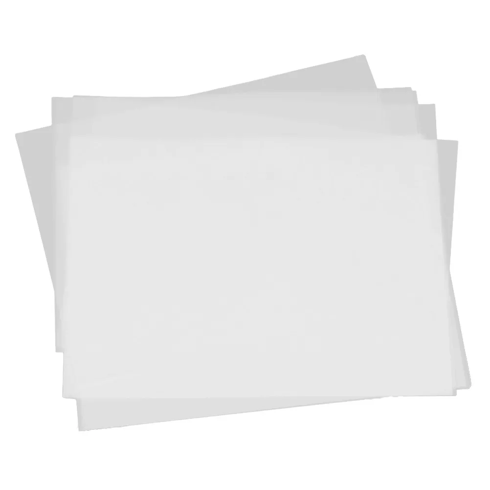100Pcs 트레이싱 페이퍼 세트 A4 반투명 퇴색 방지 두꺼운 무취 엔지니어링 드로잉 그래픽 예술 서예 복사용 고급
