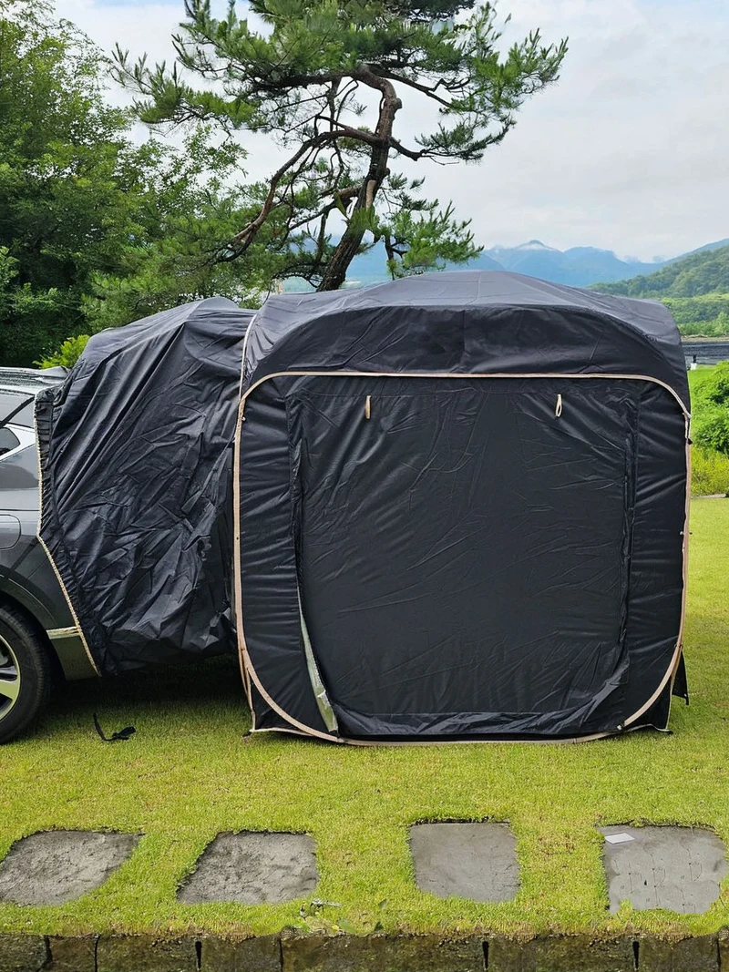 Lohascamping Car box docking tent SUV Car Rear Tent 5-8 person Camping Travel Mounted Tent Travel Trunk camping tent car rear tent