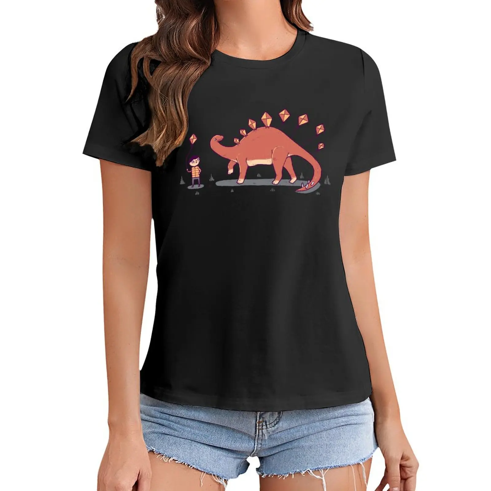 

Stego-Soar T-Shirt hippie clothes aesthetic clothes Women tops