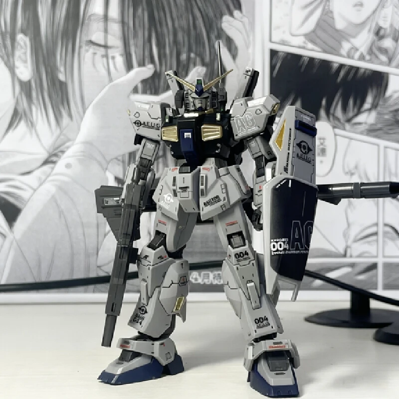 New HG 1/144 RX-178 MK-II 21st Century Real Color Scheme Assembly Model Kit Action Figures Decoration Toy Gift for Collectors