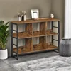 Cube Shelf, Console Table, TV Stand with 6 Storage Cubes, Living Room, Bedroom,13 x 47.2 x 31.5 Inches Industrial Design 5
