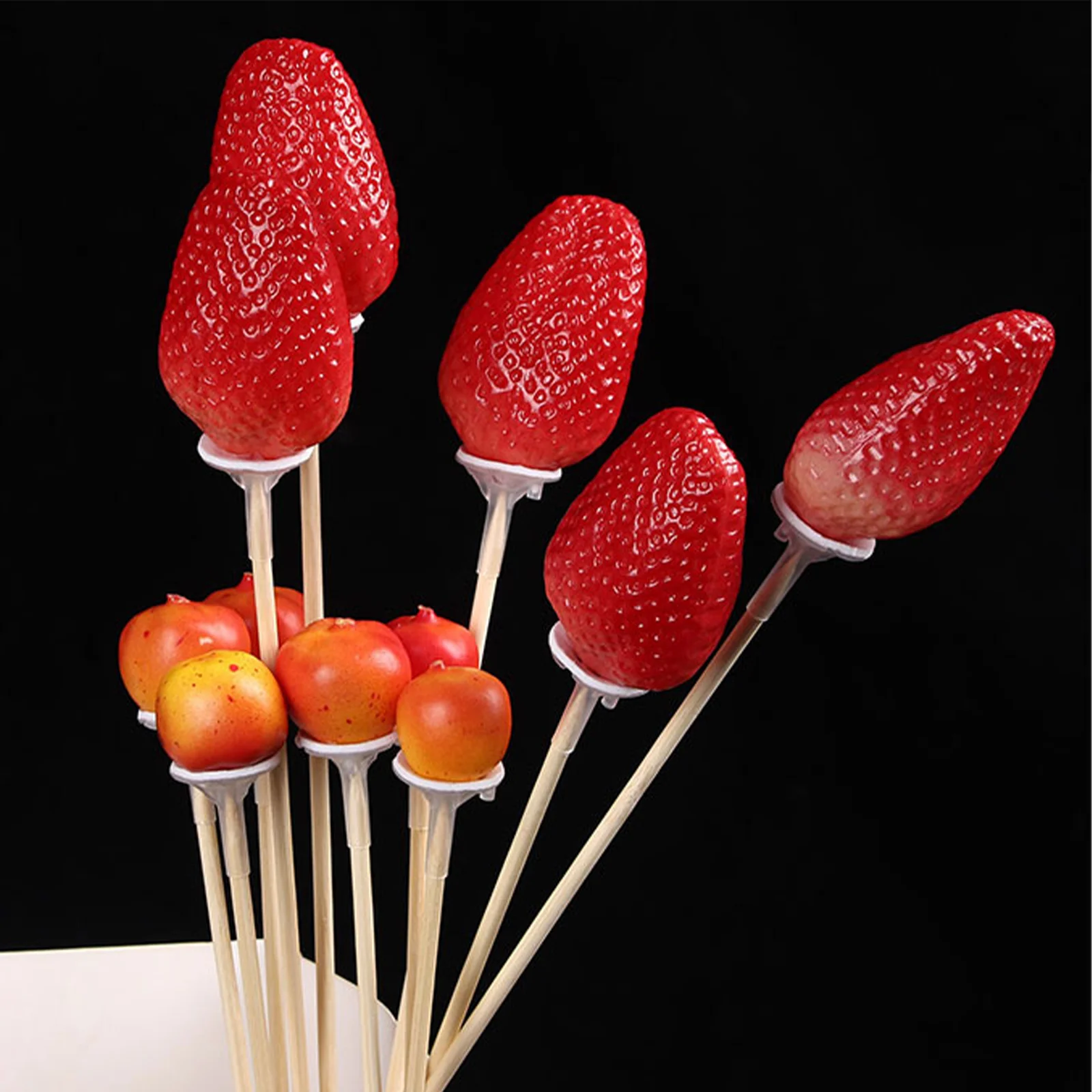 

Plastic Transparent Chocolate Ball Holder Case Flower Candy Ball Bouquet Truffle Holder DIY Fixed Base For Valentines Day