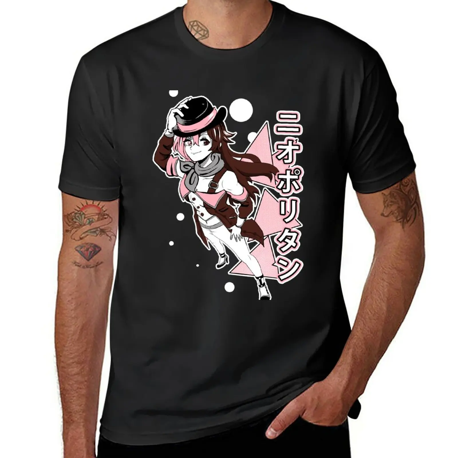 

New ice cream T-Shirt summer tops blank t shirts anime clothes T-shirt men