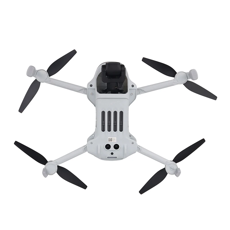 Détail du trépied de protection pour drone Botan ATOM3 avec rehausse de 2mm, offrant une stabilité accrue.