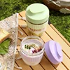 Breakfast Cups Oatmeal Cereal Nut Yogurt Salad Cup Container Set Fruit Milk Cup Lunch Box Food Storage Bento Box Kitchen Supplie 4