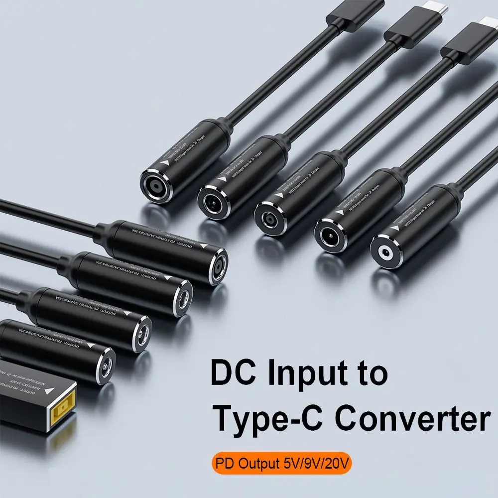 

Professional Laptop Charger USB C DC to Type C Converter PD 65W Power Adapter For Xiaomi/Samsung/Lenovo