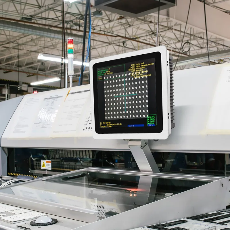 Display Monitor Touchscreen Integrato Ip65 Computer Industriale Capacitivo Impermeabile All In One Touch Screen Industri Panel Pc