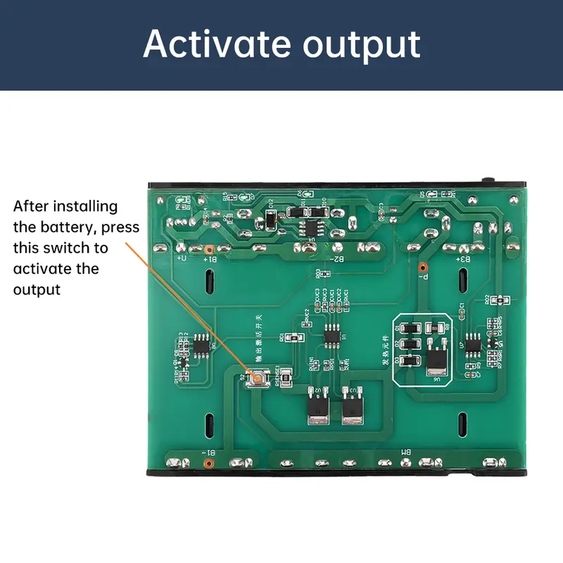 DC UPS 5V 9V 12V Output 6x 18650 Battery  Uninterrupted Power Supply DIY Power Bank Box for House Router Cellphone Tablet Modem - Image 5